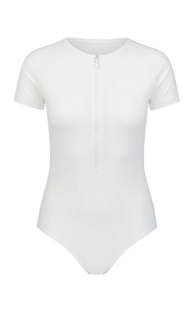 Short-Sleeved Swimsuit - Cover