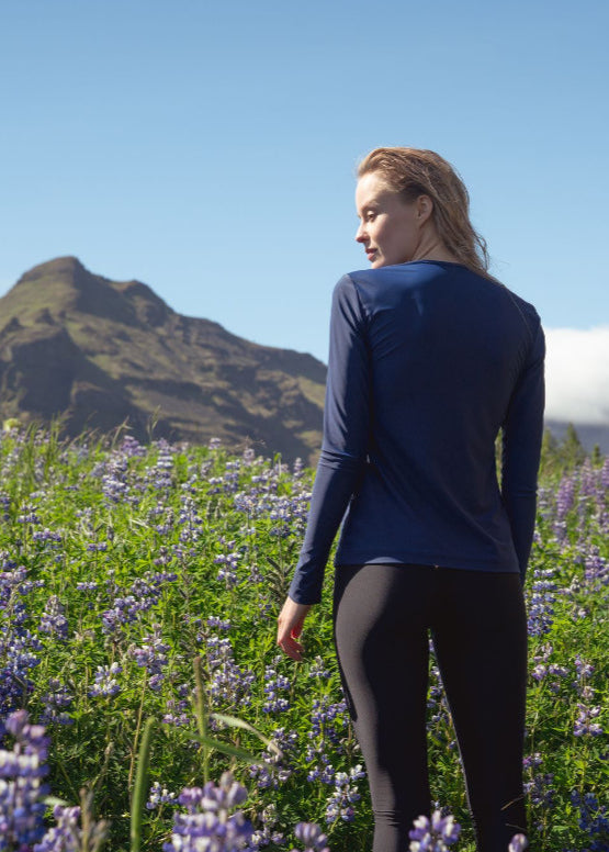 Long-Sleeved Swim T-Shirt - Cover