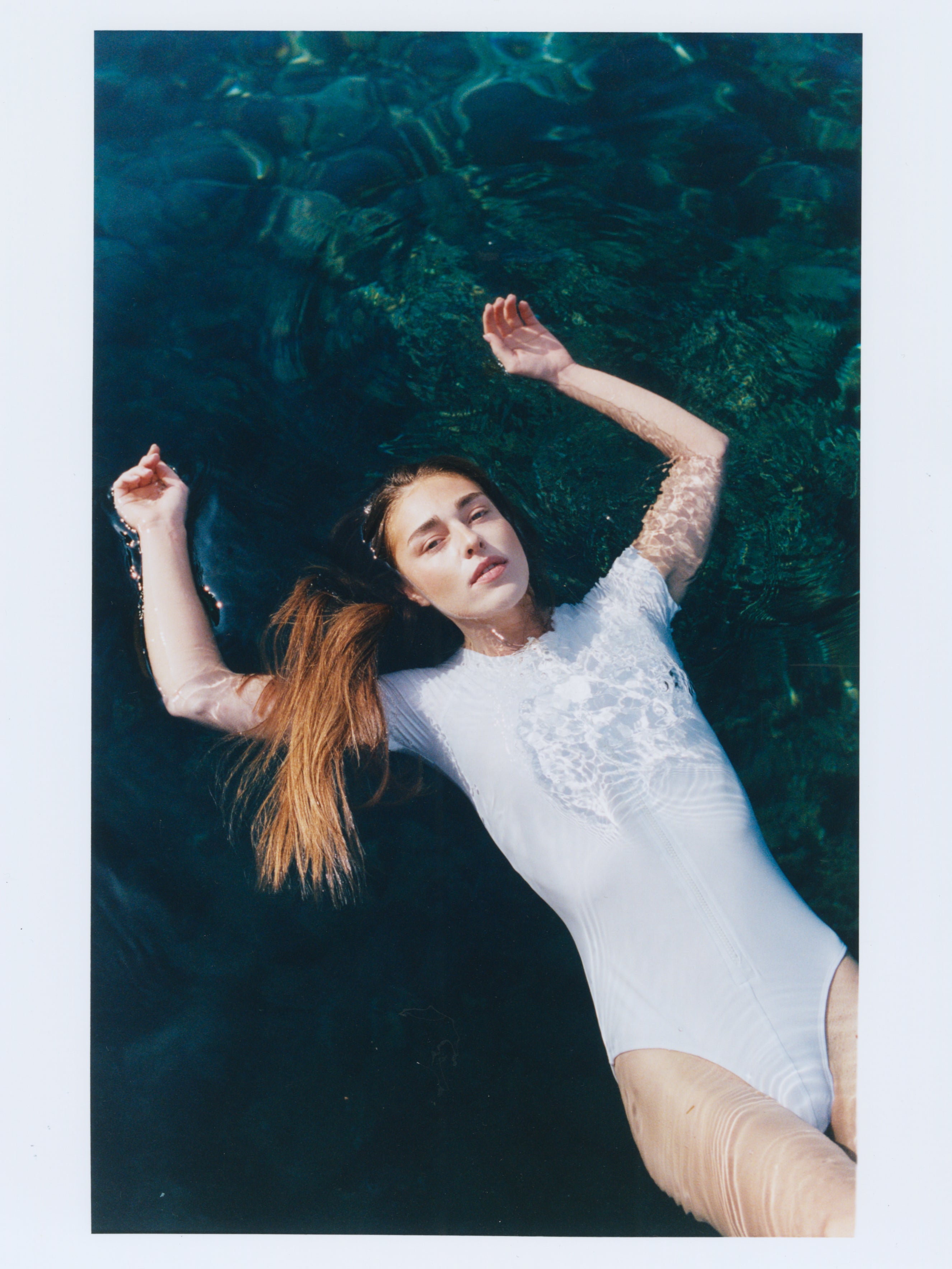 Short-Sleeved Swimsuit