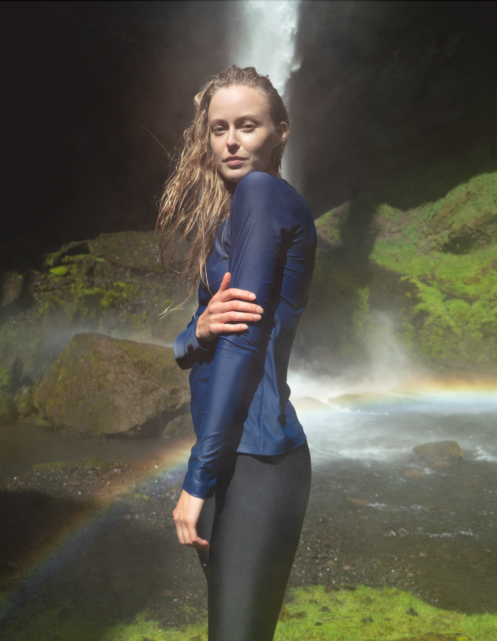 Long-Sleeved Swim T-Shirt - Cover