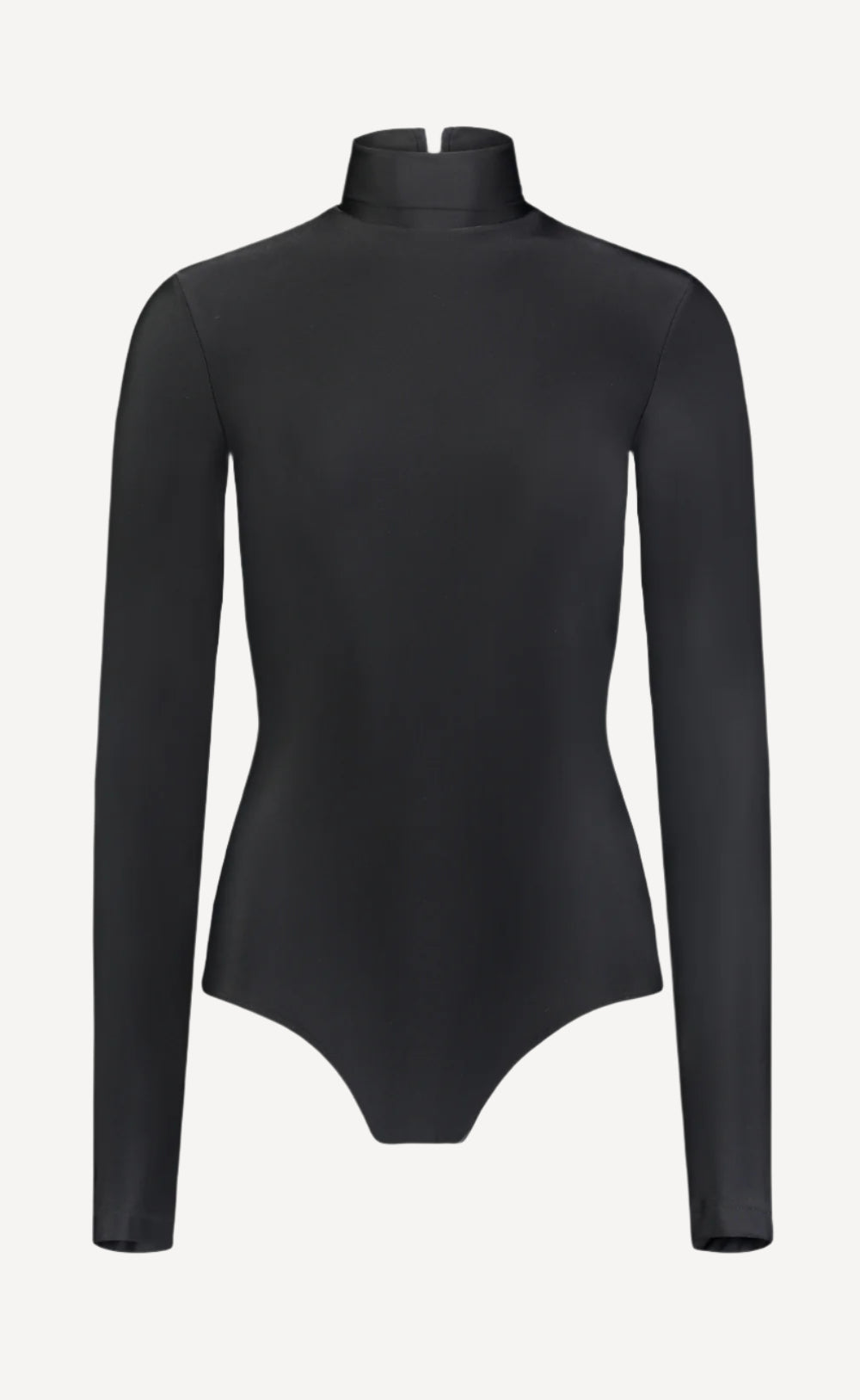 Long-Sleeved High-Neck Swimsuit - Cover