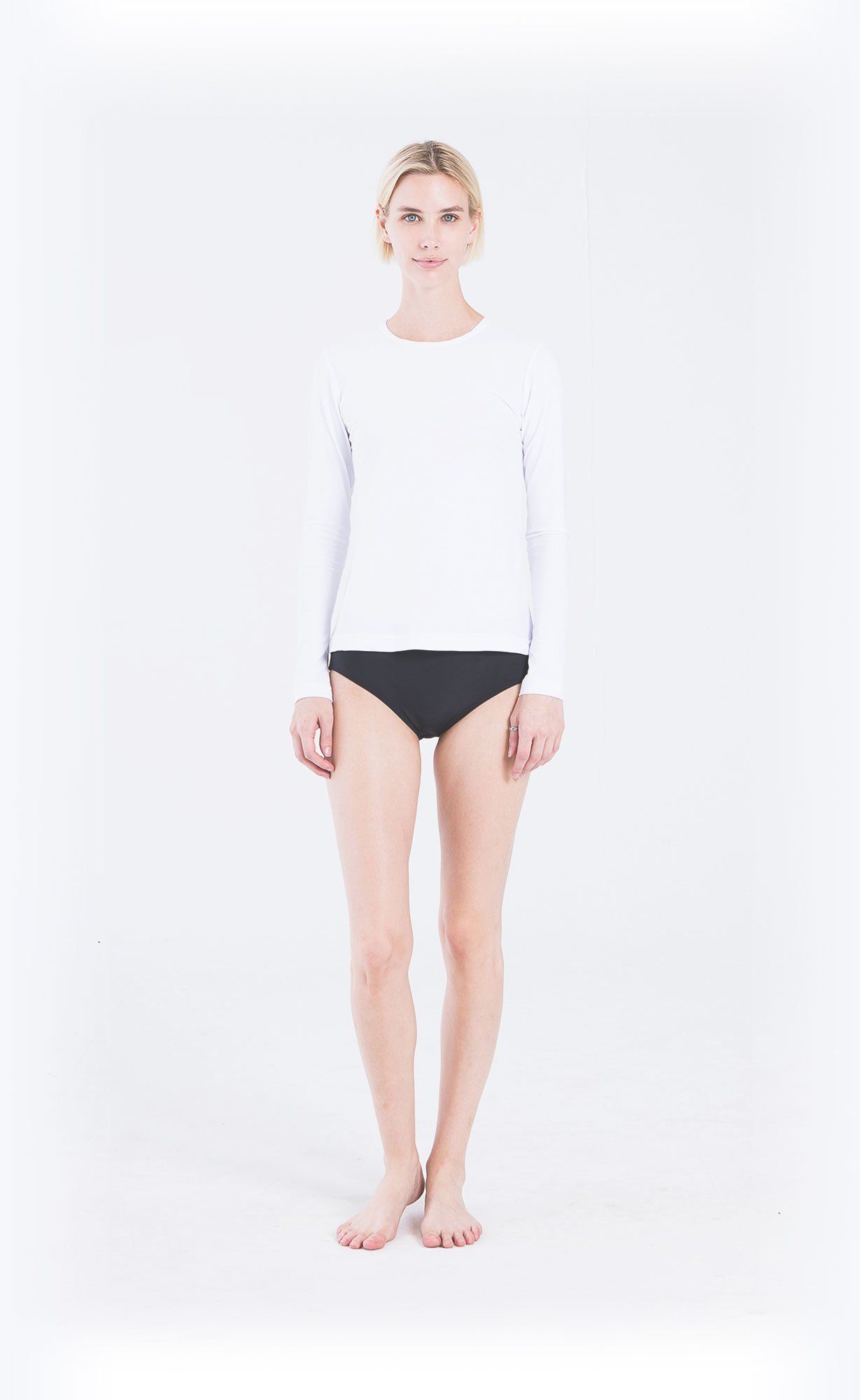 Long-Sleeved Swim T-Shirt Swim T Cover Clothing