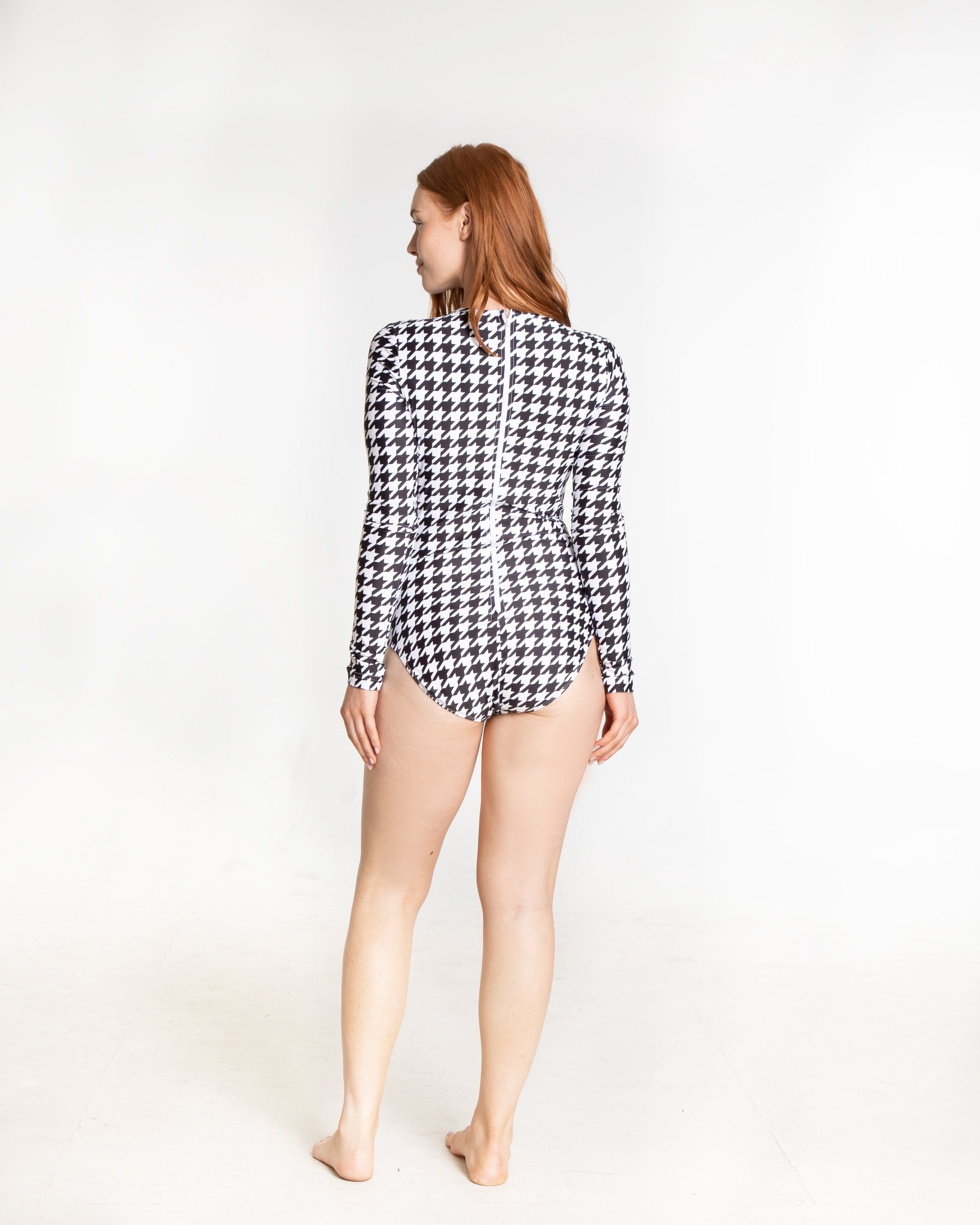 Long-Sleeved Swimsuit One-Piece Cover Clothing