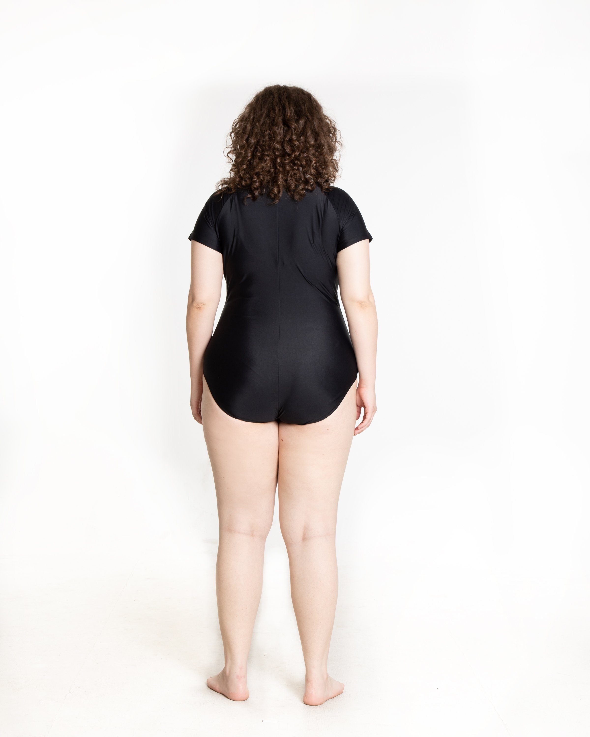 Short-Sleeved Swimsuit One-Piece Cover Clothing