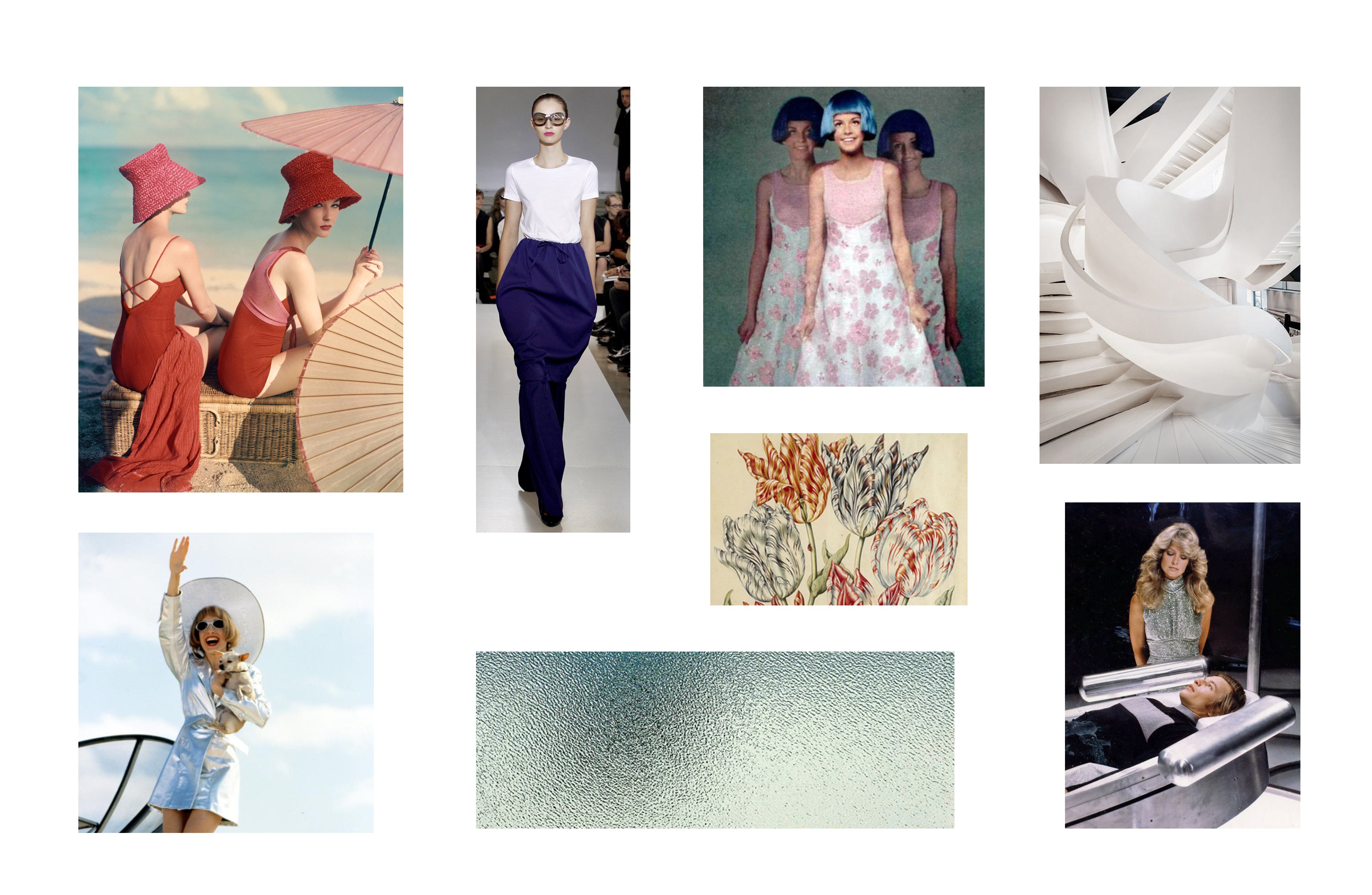 Summer inspo collage, 60s.
