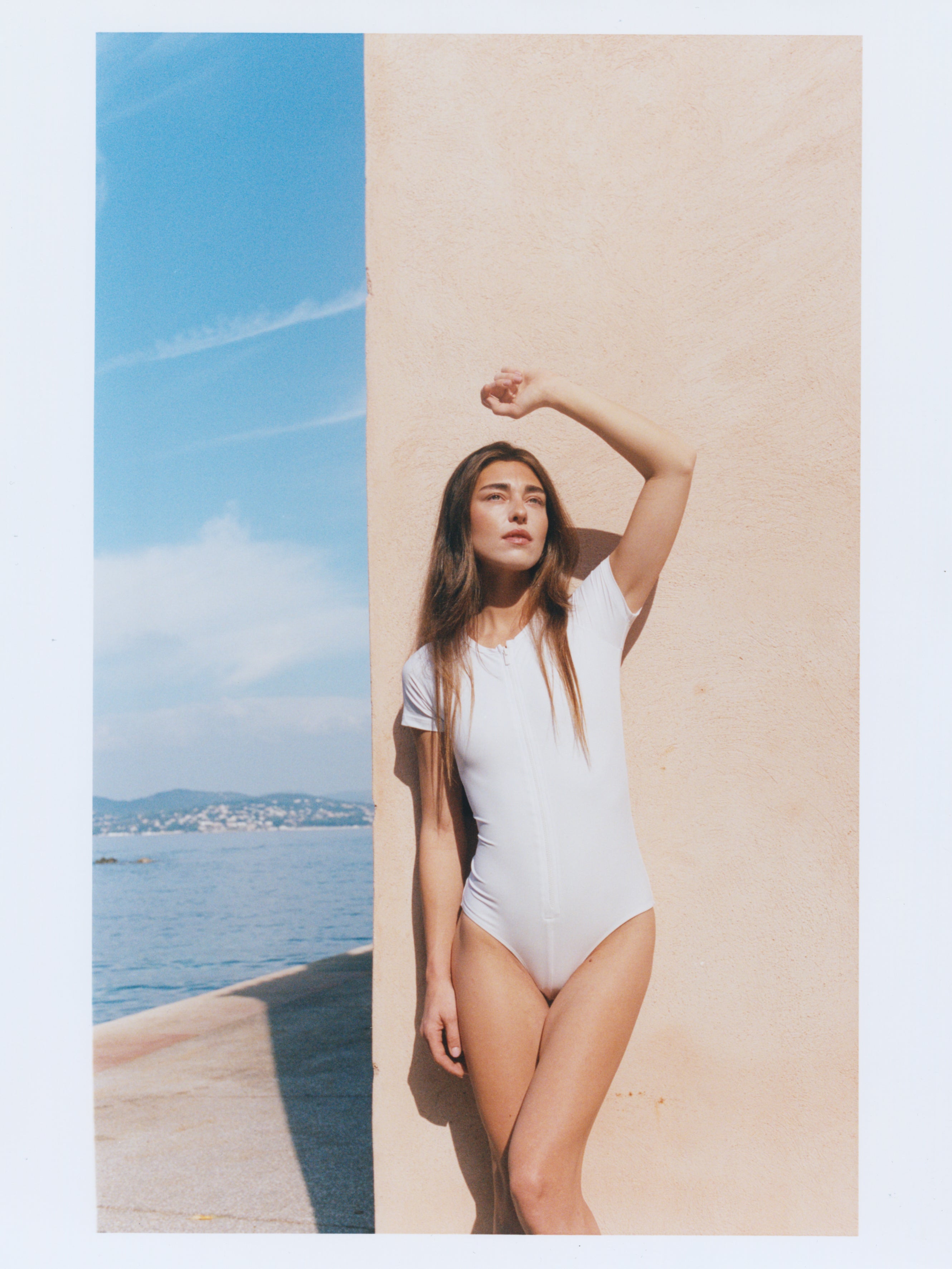 Short-Sleeved Swimsuit