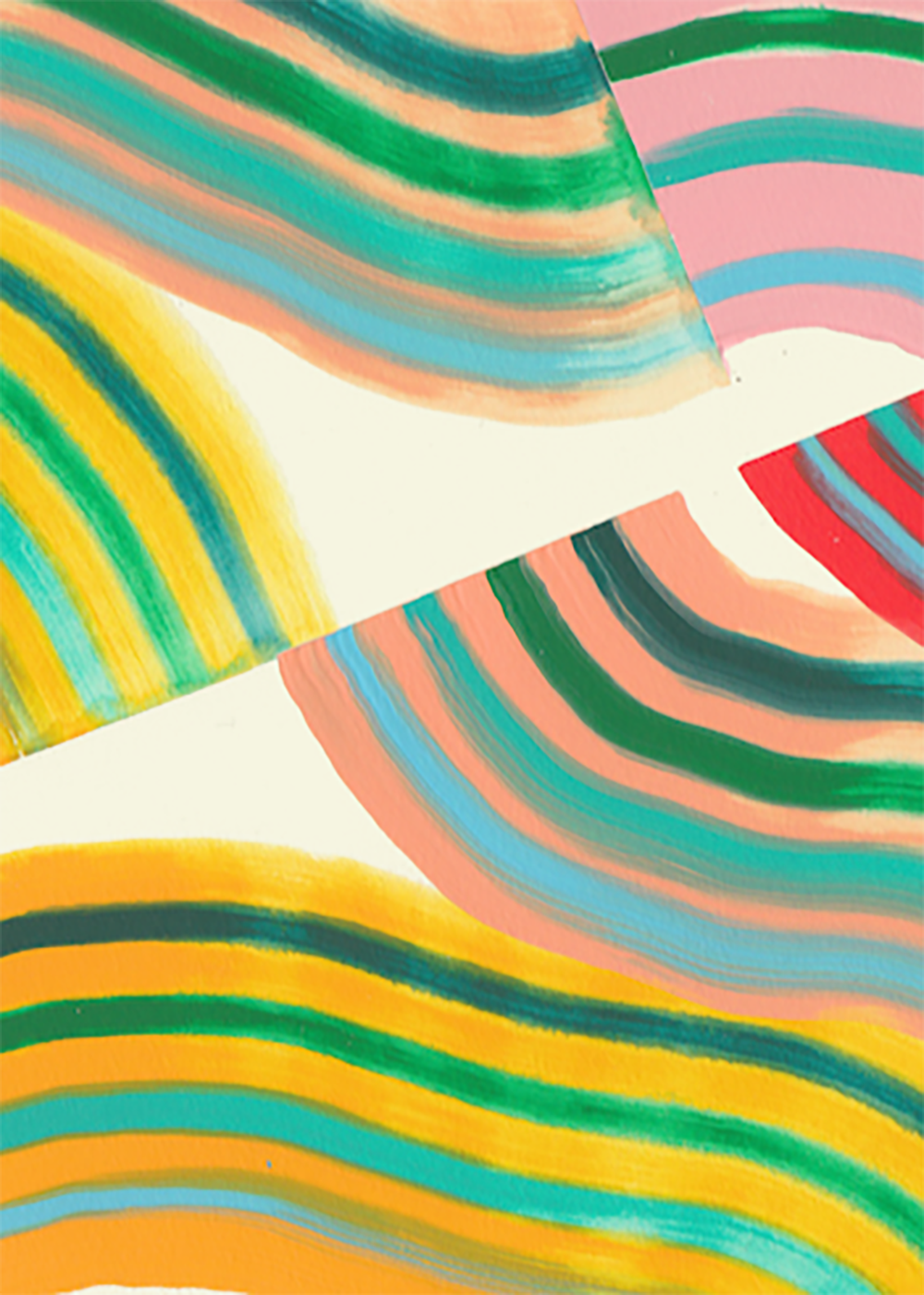 fabric swatch from the Amber Vittoria collab.