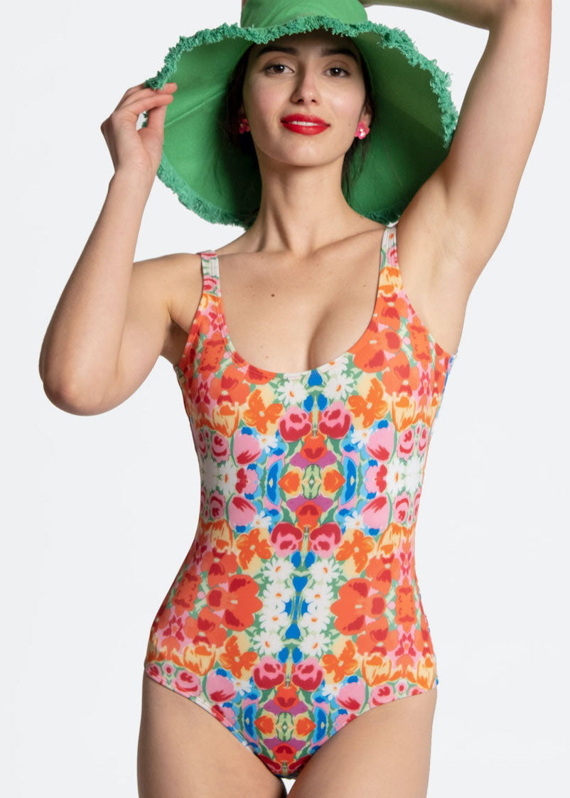 Model wearing the Frances Valentine collab.