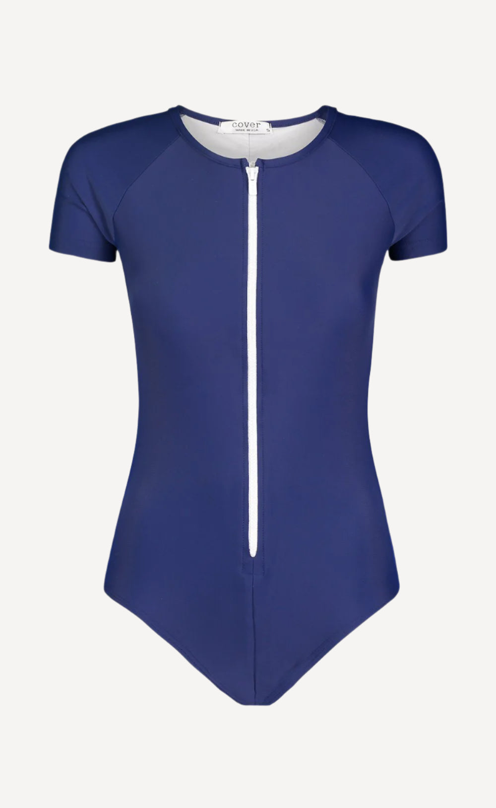 Short-Sleeved Swimsuit One-Piece Cover Clothing 