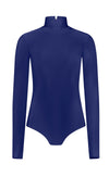 Long-Sleeved High-Neck Swimsuit One-Piece Cover Clothing 