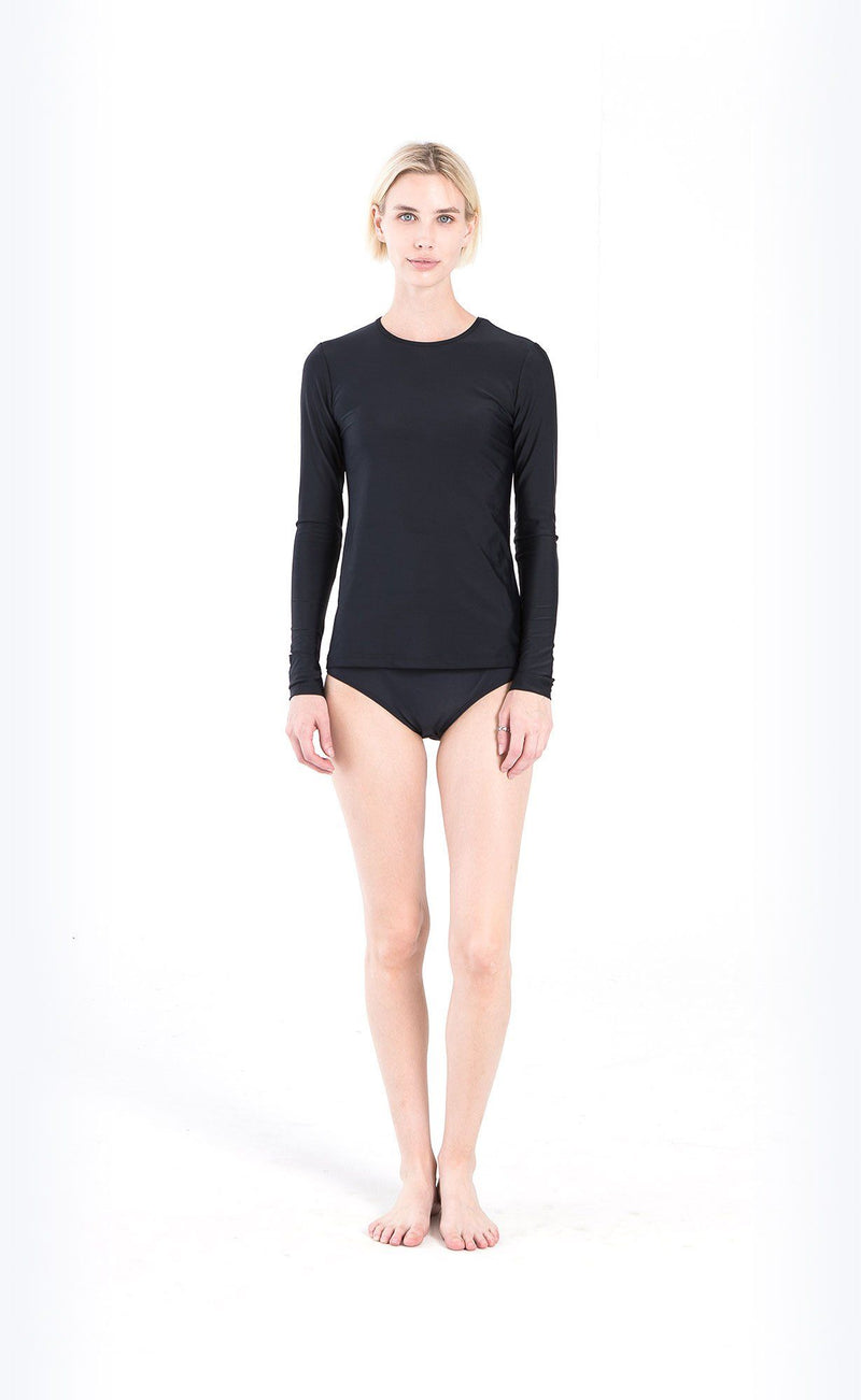Long-Sleeved Swim T-Shirt Swim T Cover Clothing 