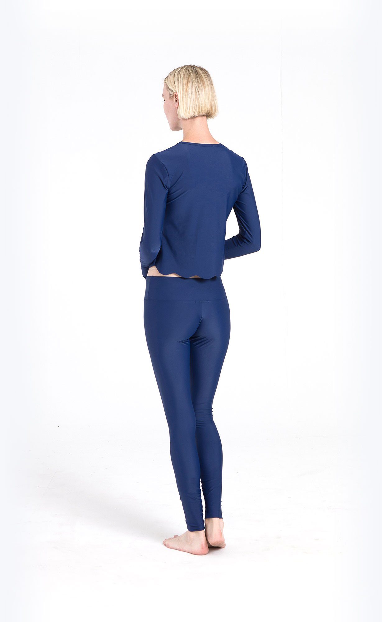 Scallop Cut Swim T-Shirt Swim T Cover Clothing 