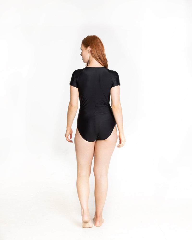 Short-Sleeved Swimsuit Cover Clothing 